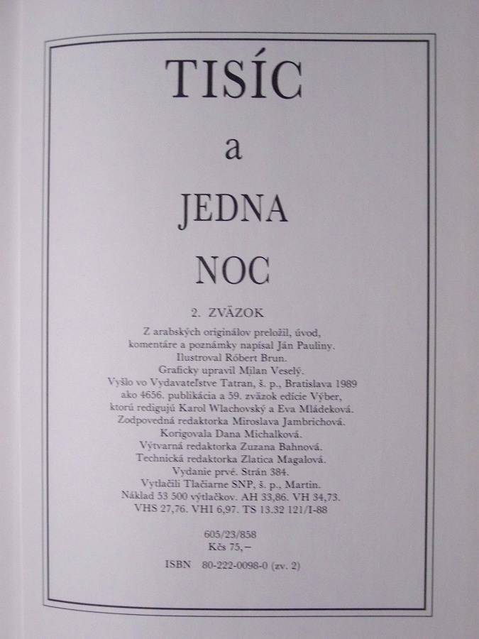 Tisíc a jedna noc 1, 2 - Image 2