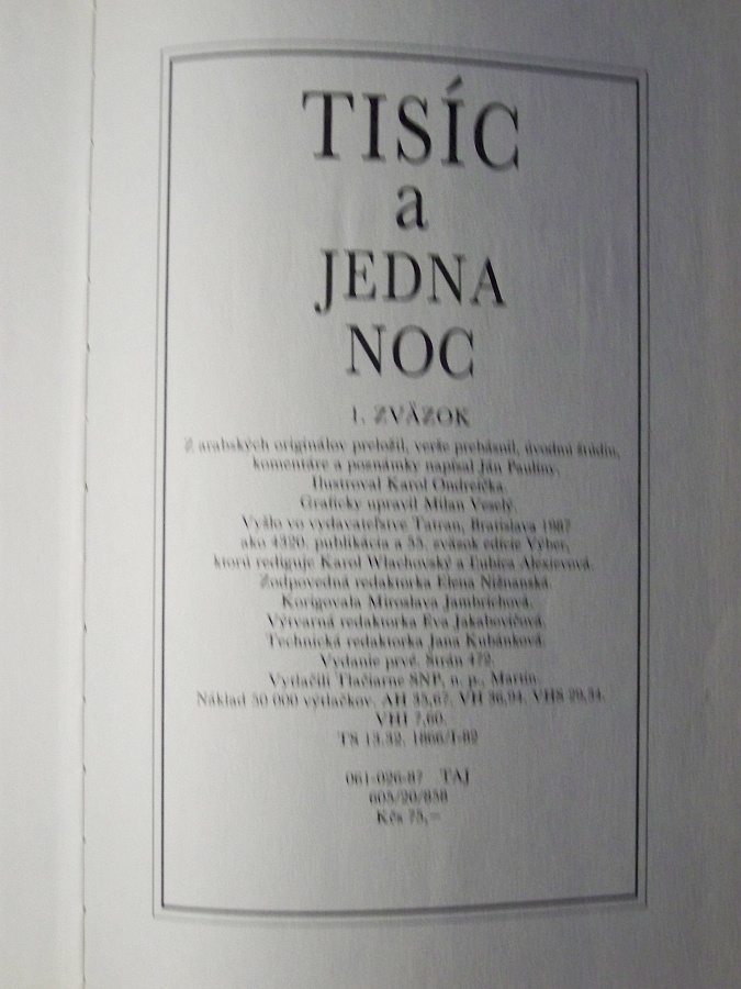 Tisíc a jedna noc 1, 2 - Image 3