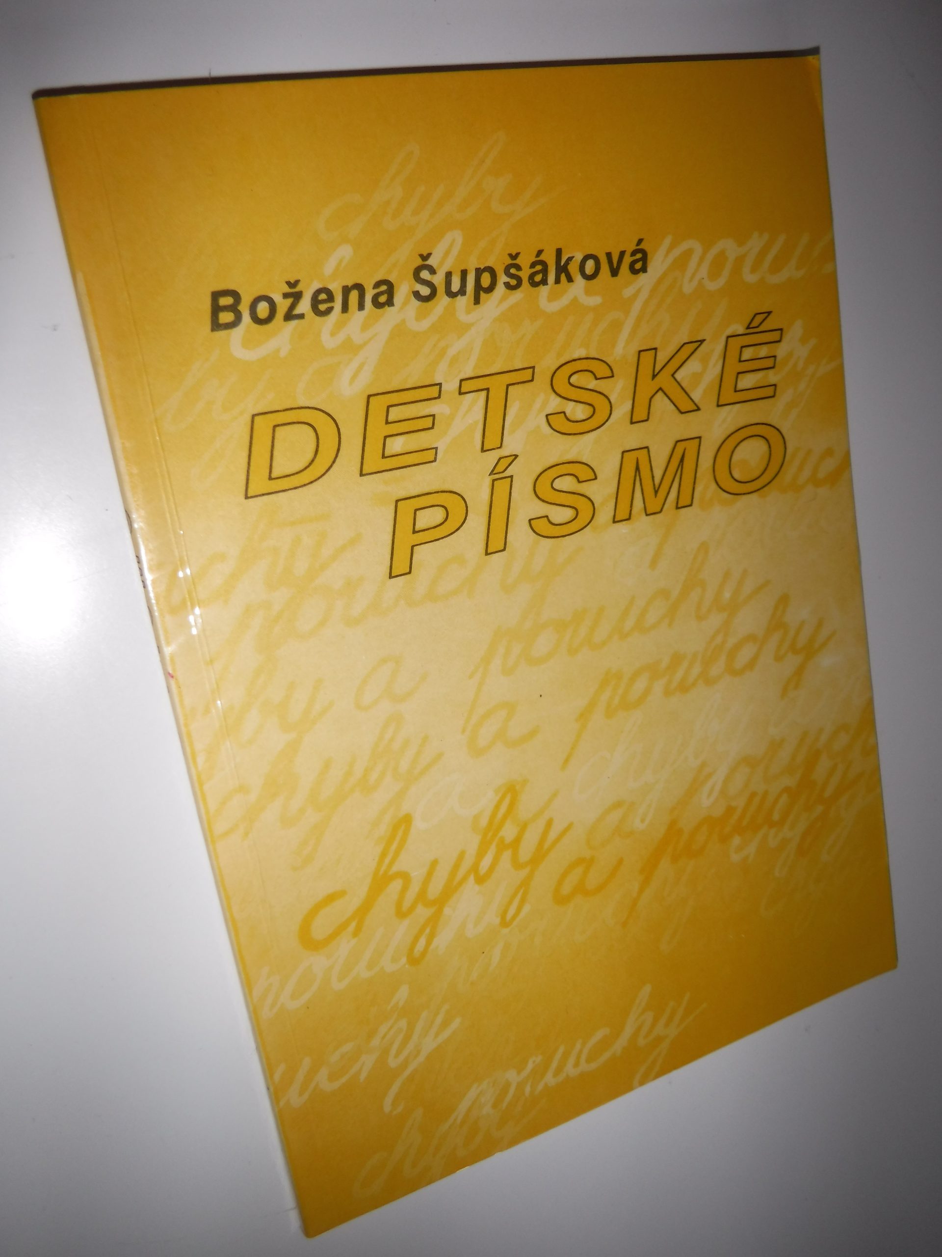 Detské písmo