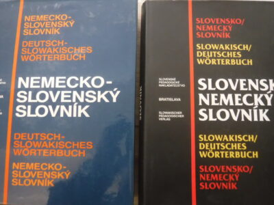 Nemecko-slovenský Slovensko-nemecký slovník