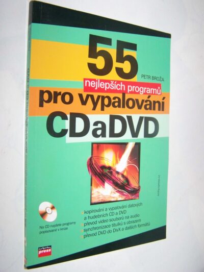55 nejlepších programú pro vypálení CD a DVD