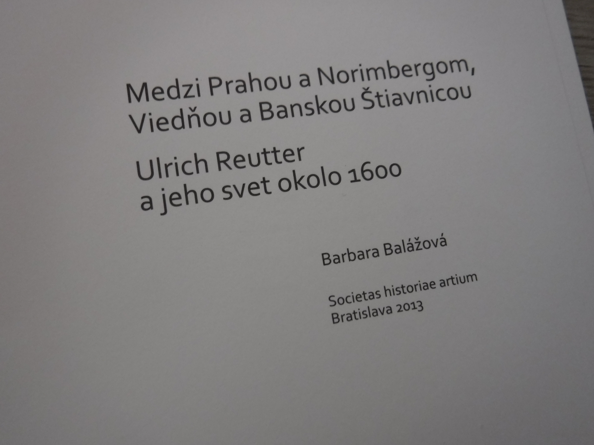 Medzi Prahou a Norimbergom, Viedňou a Banskou Štiavnicou